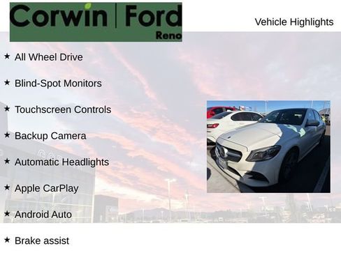 Used 2020 Mercedes-Benz C 300 4MATIC Sedan image 7