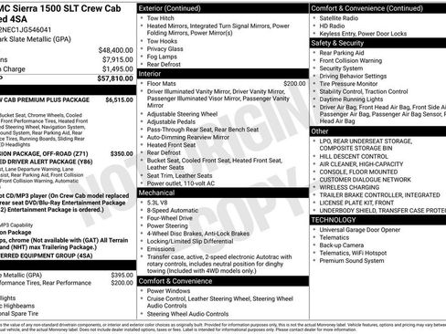 Used 2018 GMC Sierra 1500 SLT image 47