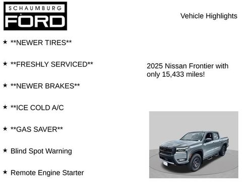 Used 2025 Nissan Frontier PRO-4X AWD/4WD image 8