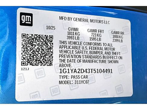 Used 2026 Chevrolet Corvette Stingray Coupe w/ 1LT image 30