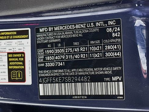 Certified 2025 Mercedes-Benz GLS 450 4MATIC image 34