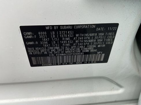 Used 2023 Subaru Ascent Premium w/ Convenience Package AWD/4WD image 43