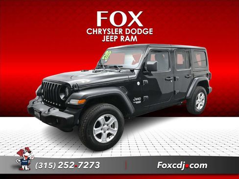 Used 2020 Jeep Wrangler Unlimited Sport S AWD/4WD image 1