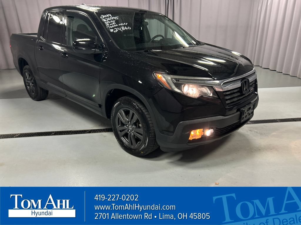 Used 2019 Honda Ridgeline Sport 360° Tour