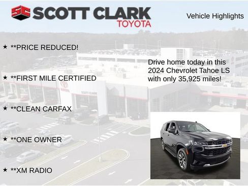 Used 2024 Chevrolet Tahoe LS w/ Driver Alert Package RWD image 8