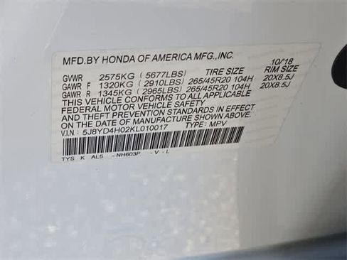 Certified 2019 Acura MDX A-Spec image 35