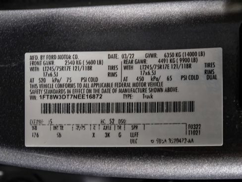 Used 2022 Ford F350 Lariat w/ Lariat Value Package AWD/4WD image 60