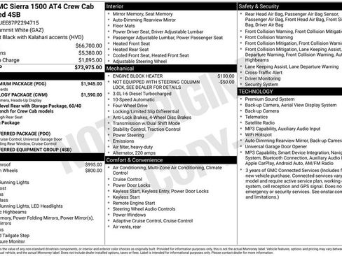 Used 2023 GMC Sierra 1500 AT4 w/ AT4 Premium Package AWD/4WD image 6