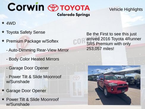 Used 2016 Toyota 4Runner SR5 Premium image 4