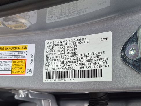 Used 2025 Honda Accord Sport image 25