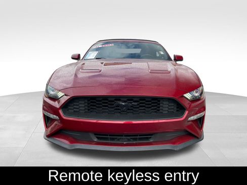 Used 2019 Ford Mustang Convertible w/ Black Accent Package RWD image 2