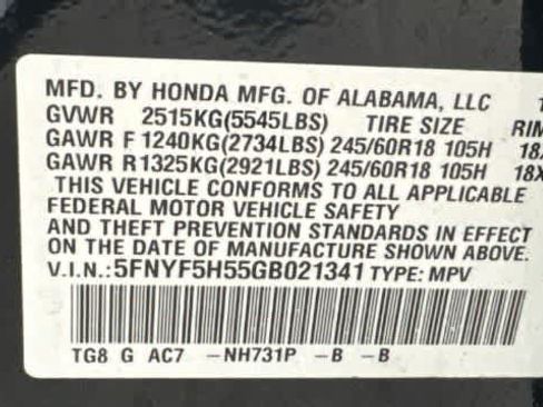 Used 2016 Honda Pilot EX-L image 5