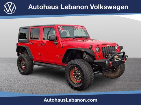 Used 2016 Jeep Wrangler Unlimited Sport w/ Quick Order Package 23S AWD/4WD image 1