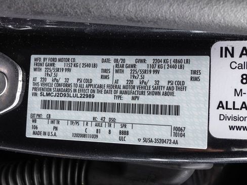 Used 2020 Lincoln Corsair Reserve w/ Equipment Group 201A AWD/4WD image 39