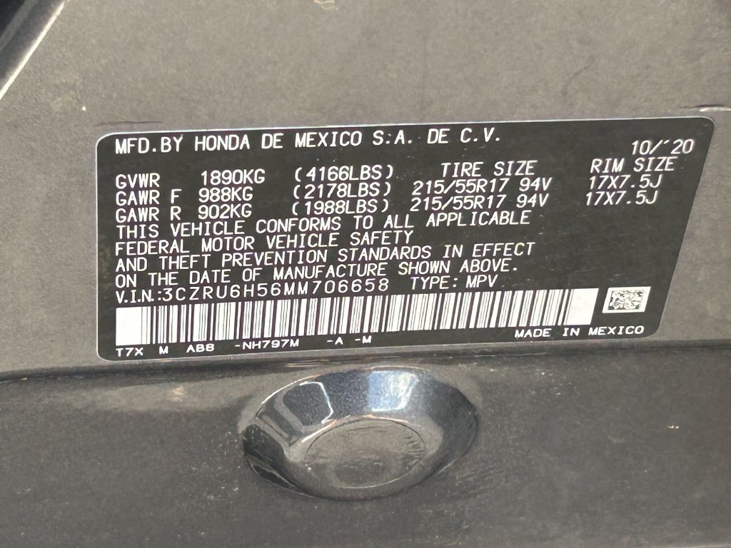 Used 2021 Honda HR-V EX image 36