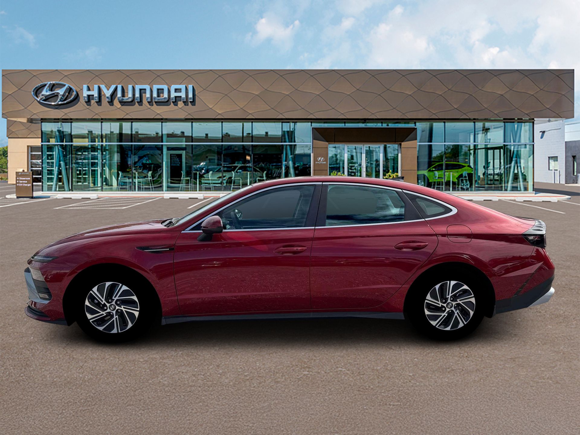 New 2026 Hyundai Sonata Blue FWD image 3