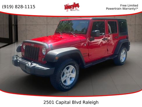 Used 2014 Jeep Wrangler Unlimited Sport w/ Quick Order Package 24S AWD/4WD image 1