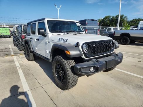 Certified 2025 Jeep Wrangler Unlimited Sport S 4xe AWD/4WD image 1