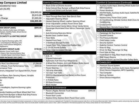 Used 2017 Jeep Compass Limited image 2