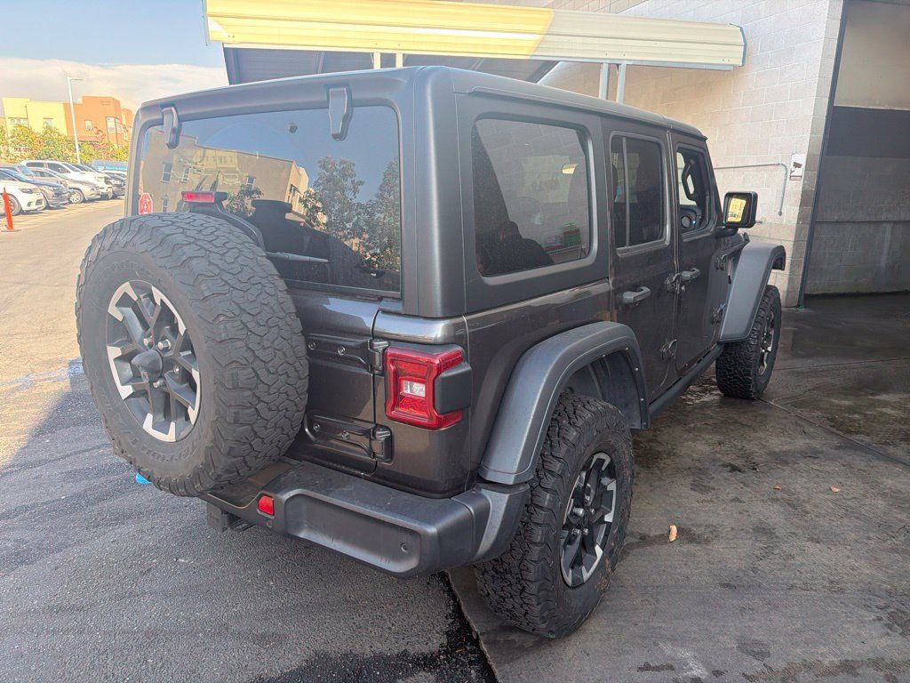 Certified 2024 Jeep Wrangler Unlimited Rubicon 4xe w/ Safety Group AWD/4WD image 5