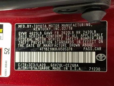 Used 2018 Toyota Camry XLE image 27