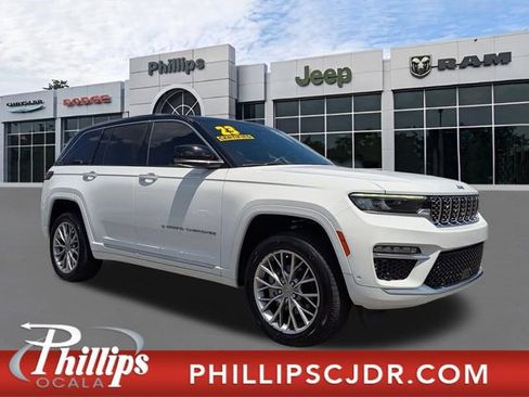 Used 2023 Jeep Grand Cherokee Summit w/ Adv Protech Group IV AWD/4WD image 1