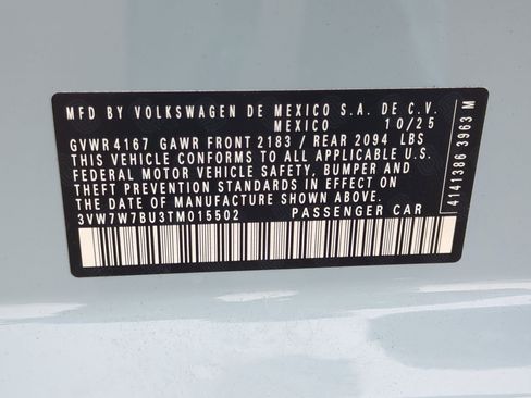 New 2026 Volkswagen Jetta SE image 20