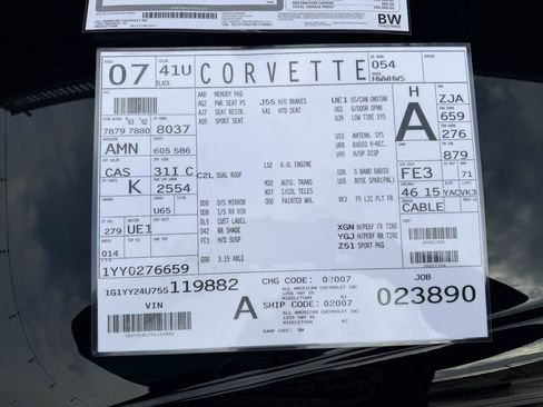 Used 2005 Chevrolet Corvette Coupe w/ Preferred Equipment Group image 30