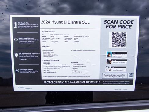 Used 2024 Hyundai Elantra SEL FWD image 28