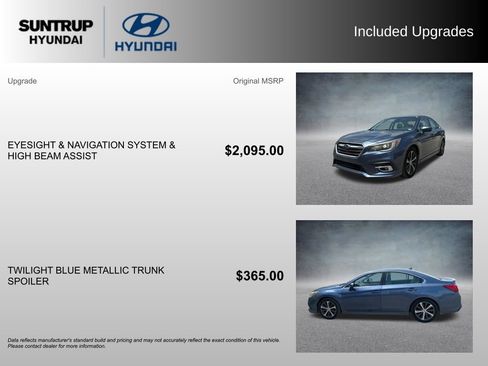 Used 2018 Subaru Legacy 2.5i Limited AWD/4WD image 2