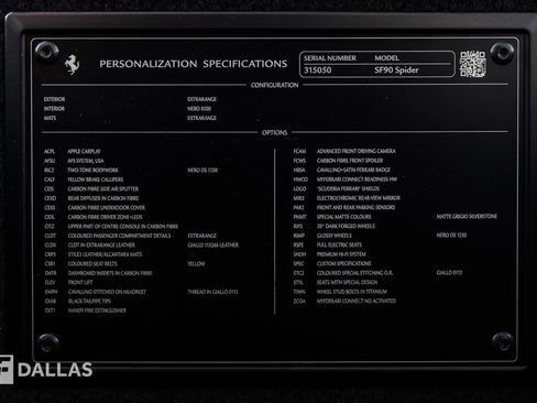 Used 2025 Ferrari SF90 Spider image 35