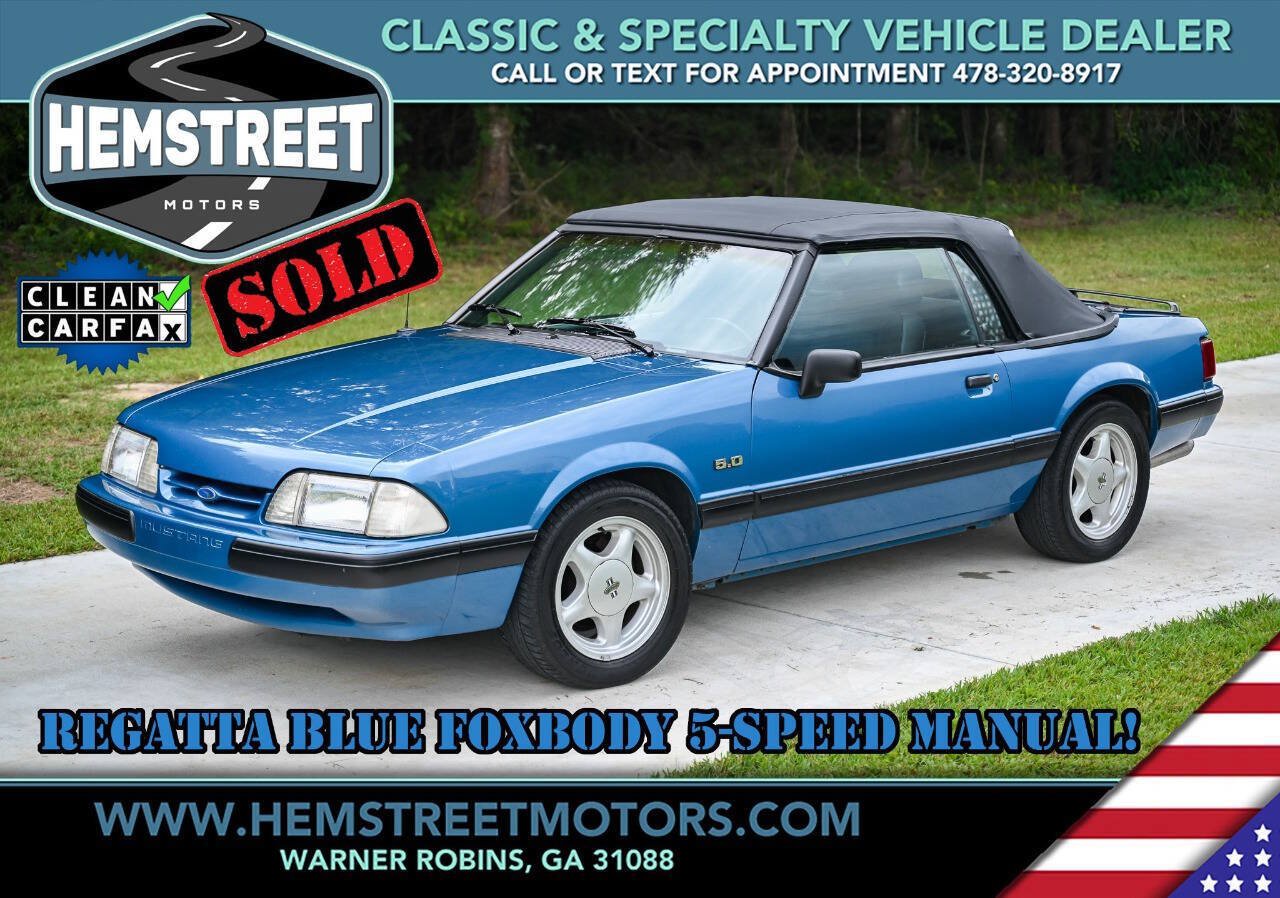 Used 1989 Ford Mustang LX RWD image 1
