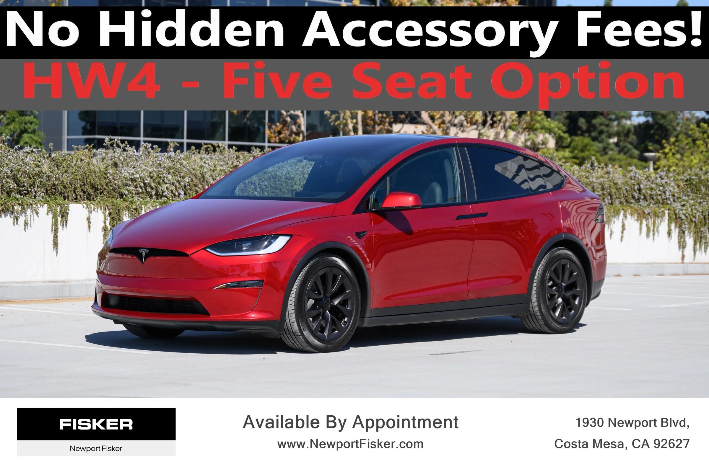 Used 2024 Tesla Model X AWD/4WD image 1