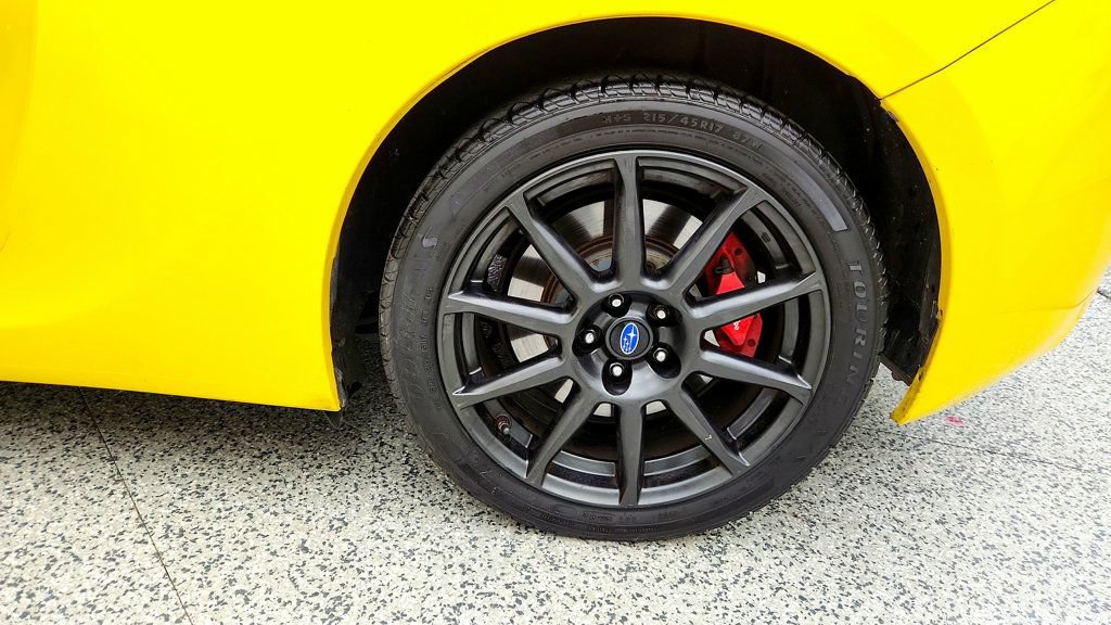 Used 2017 Subaru BRZ Series.Yellow RWD image 9