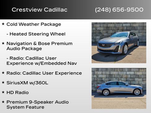 Certified 2022 Cadillac CT5 Luxury w/ Sun And Sound Package image 18