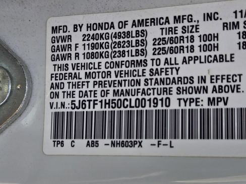 Used 2012 Honda Crosstour EX-L image 12