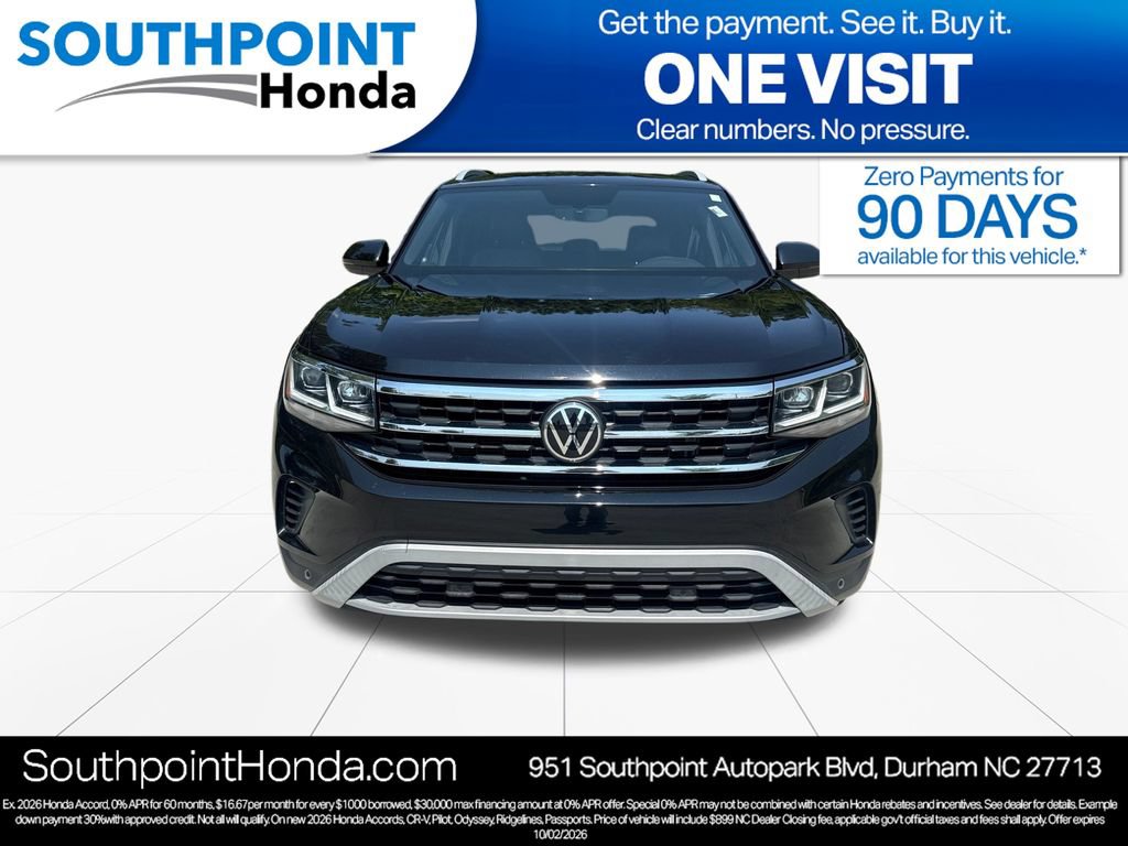 Used 2022 Volkswagen Atlas Cross Sport SE AWD/4WD image 2