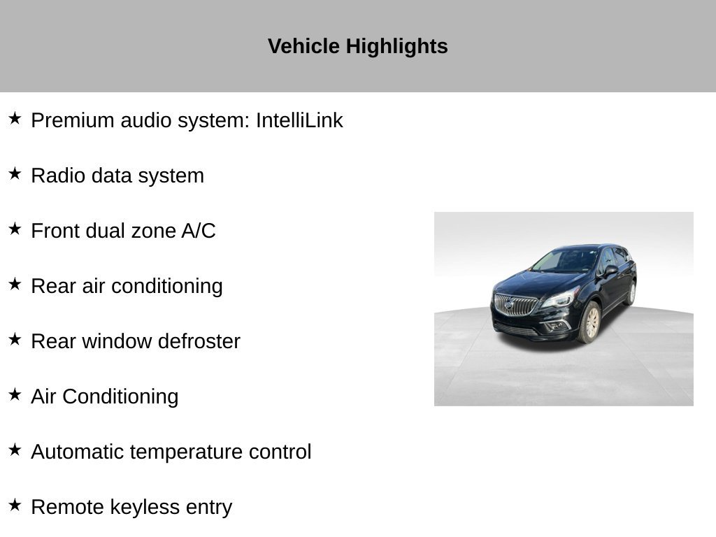 Used 2017 Buick Envision Essence FWD image 13