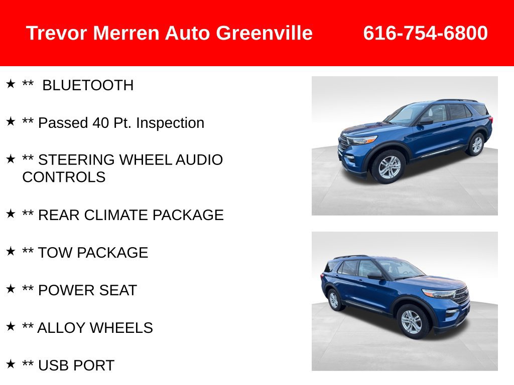 Used 2022 Ford Explorer XLT AWD/4WD image 13