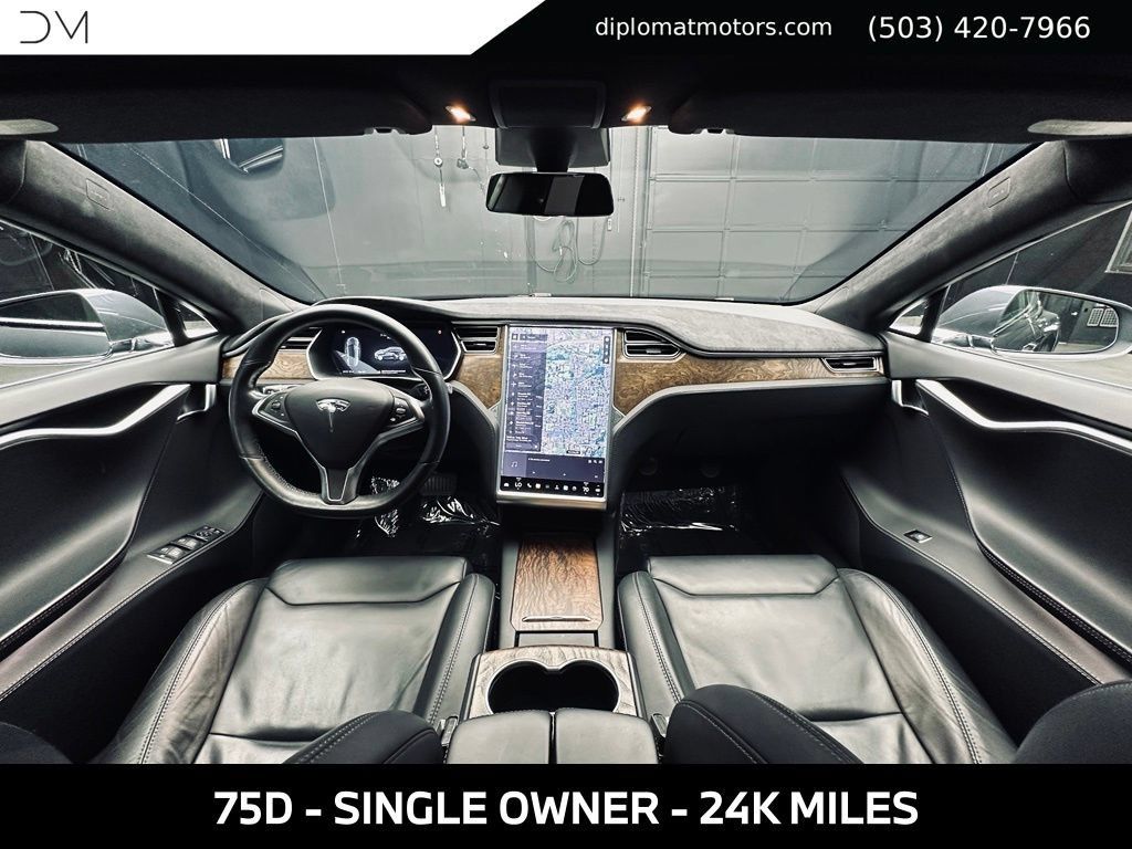 Used 2017 Tesla Model S 75D AWD/4WD image 24