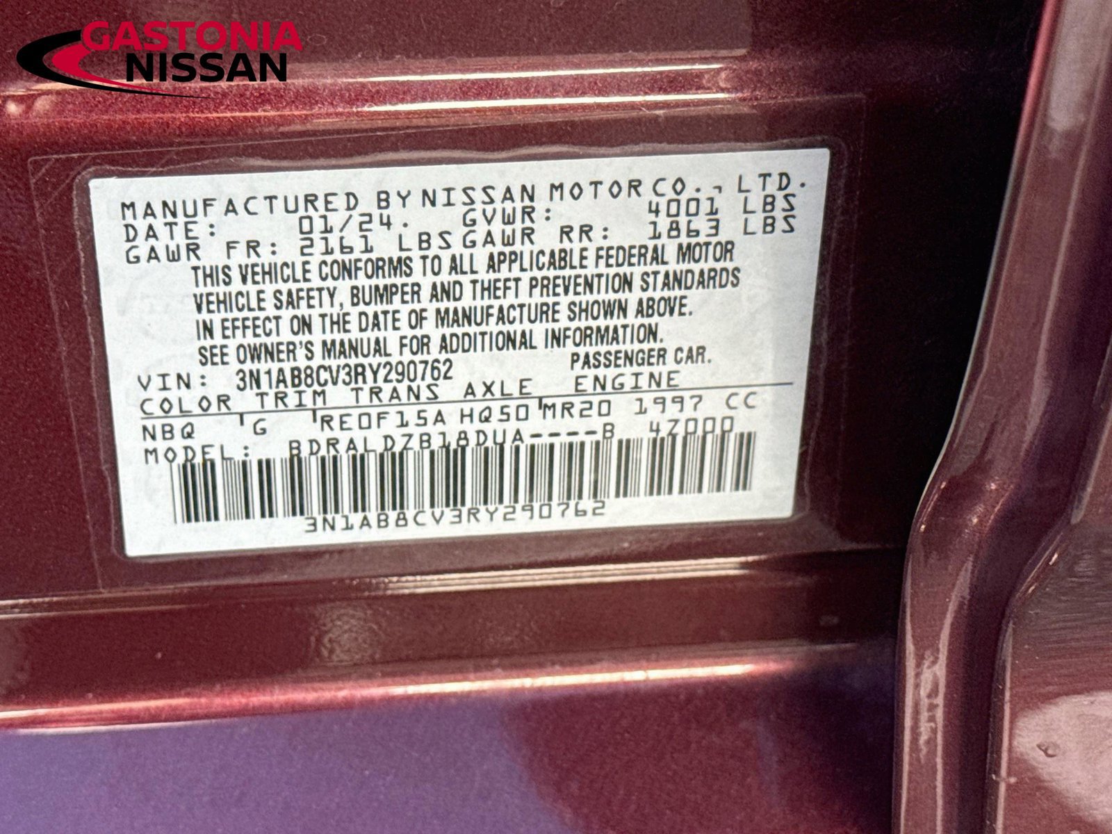 Used 2024 Nissan Sentra SV FWD image 39