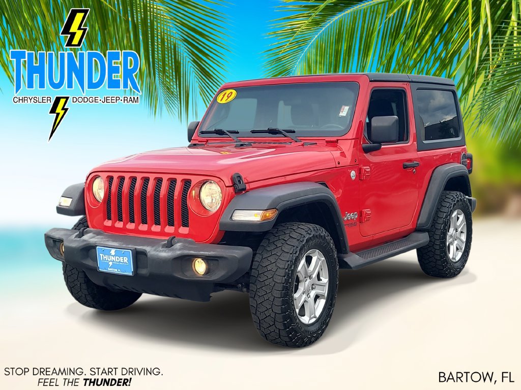 Used 2019 Jeep Wrangler Sport w/ Quick Order Package 24S AWD/4WD image 2