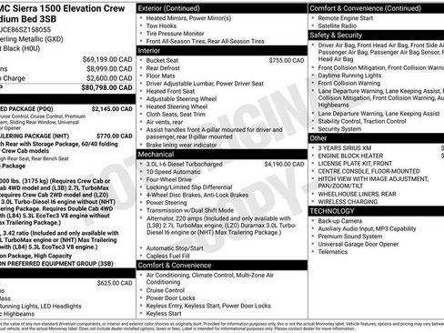 Used 2025 GMC Sierra 1500 Elevation w/ Preferred Package image 26