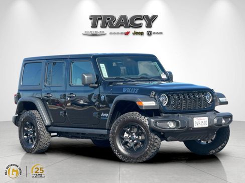 Used 2025 Jeep Wrangler Unlimited Sport S 4xe AWD/4WD image 1