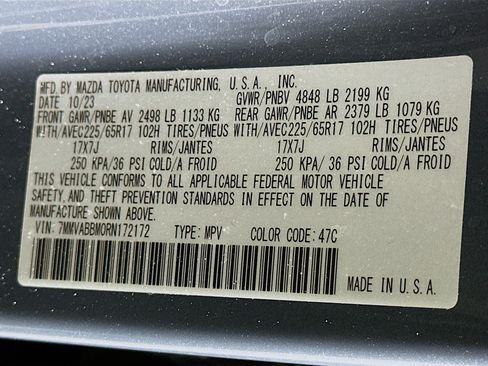 Used 2024 MAZDA CX-50 AWD 2.5 S w/ Preferred Package image 12