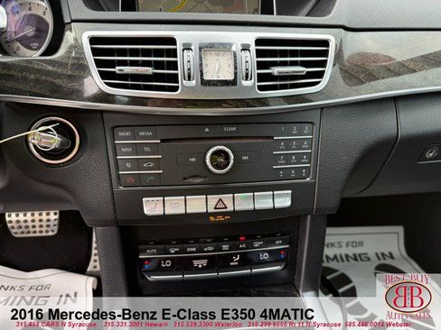 Used 2016 Mercedes-Benz E 350 4MATIC Sedan image 20