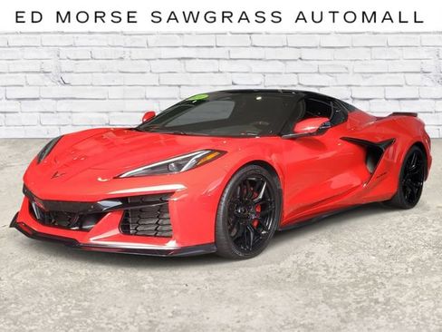 Used 2024 Chevrolet Corvette Z06 w/ Stealth Interior Trim Package RWD image 1