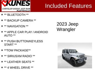Used 2023 Jeep Wrangler Unlimited Sahara video 2