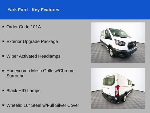 Certified 2025 Ford Transit 250 Low Roof w/ Exterior Upgrade Package RWD image 2