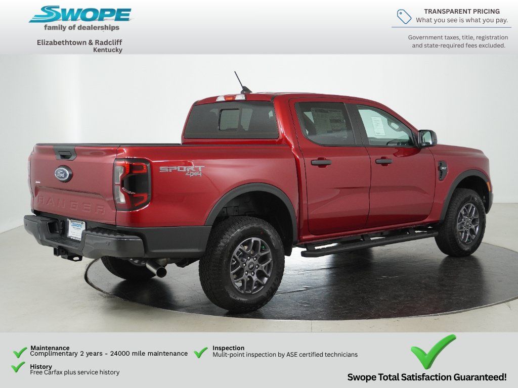 New 2026 Ford Ranger XLT w/ Equipment Group 301A High AWD/4WD image 3